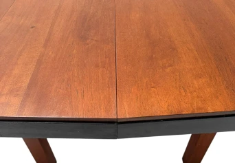 Art Deco Modernist Extending Dining Room Table by Toko v/d Pol Semarang, 1920s